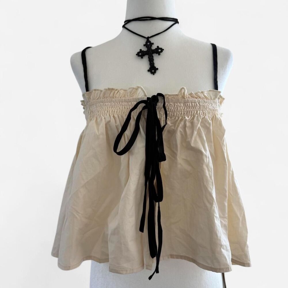 Coquette Princess Smocked Babydoll Top